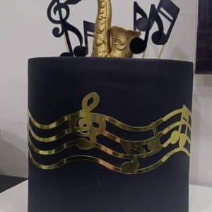 10inch musical cake